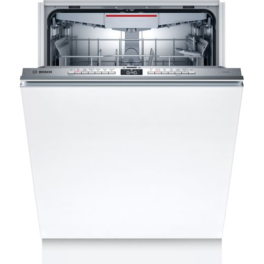 Bosch Serie 4 Extra Height SBH4HVX31G Wifi Connected Fully Integrated Standard Dishwasher - Stainless Steel Control Panel - A++ Rated