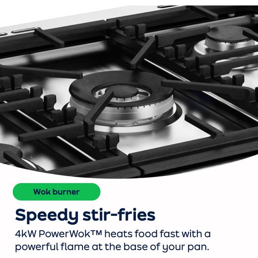 Stoves Richmond 110cm Dual Fuel Range Cooker - Anthracite  - AO Annotation - 4kW-PowerWok™