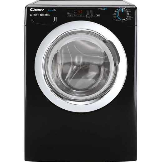 Candy Smart Pro CSO14103TWCBE Wifi Connected 10Kg Washing Machine with 1400 rpm - Black - A+++ Rated