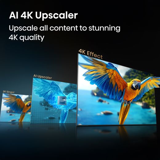 Hisense 55" 4K Ultra HD QLED Smart Freely TV [2026] - Annotation - AI 4K Upscaler