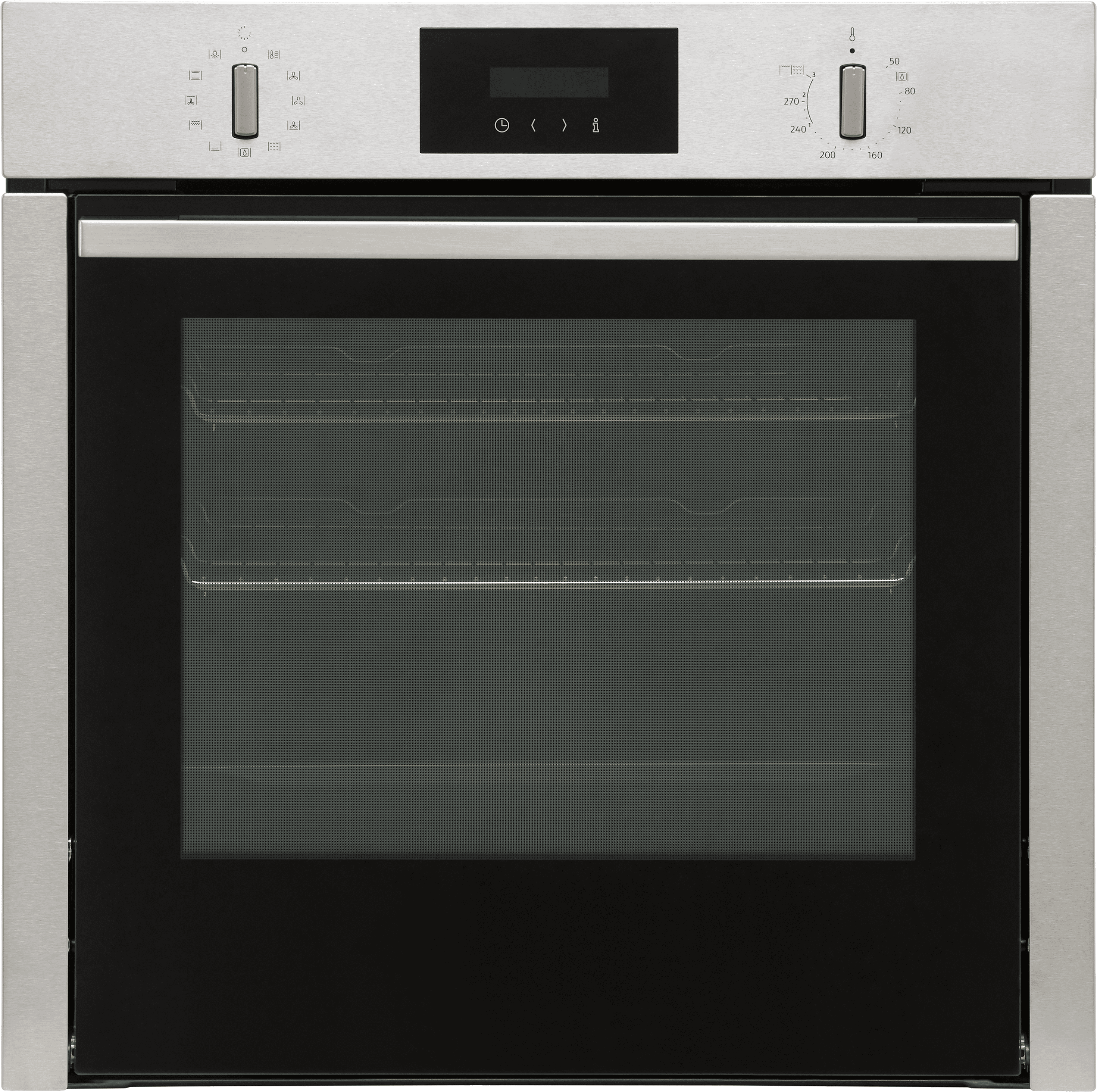 NEFF N30 Slide&Hide B6CCG7AN0B Built In Electric Single Oven and Pyrolytic Cleaning - Stainless Steel - A Rated, Stainless Steel