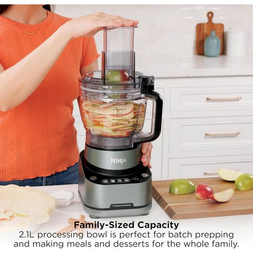 Ninja 9 Cup Food Processor - Black - Annotation - Family sized capacity