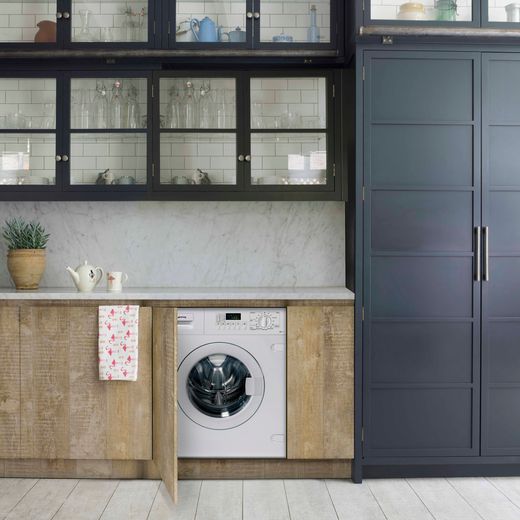 Smeg Integrated 7Kg Washing Machine - White