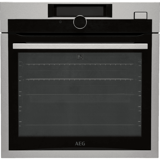 AEG 7000 SteamCrisp® BSE978330M Wifi Connected Built In Electric Single Oven - Black / Stainless Steel - A++ Rated