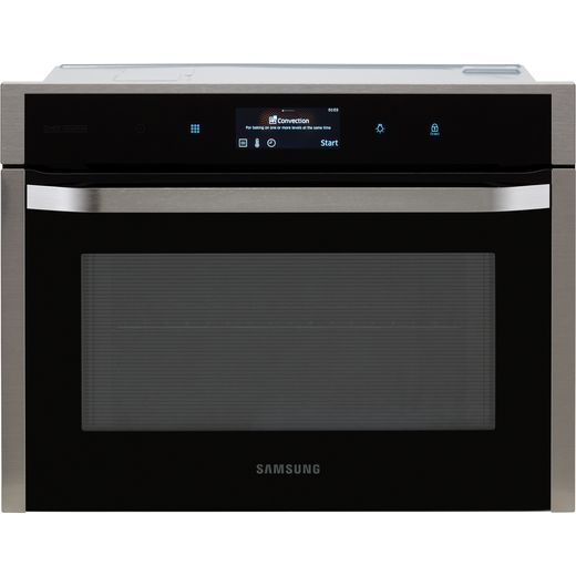 Samsung Chef Collection NQ50J9530BS Built In Electric Single Oven - Black / Stainless Steel