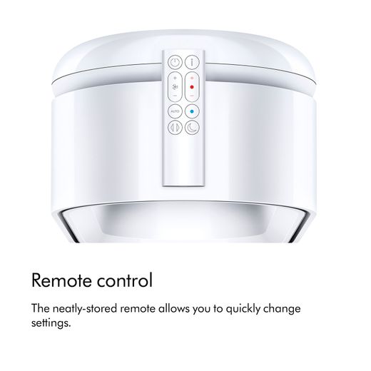 Dyson Hot + Cool Gen1 454856-01 Air Purifier - White - Annotation - Remote control