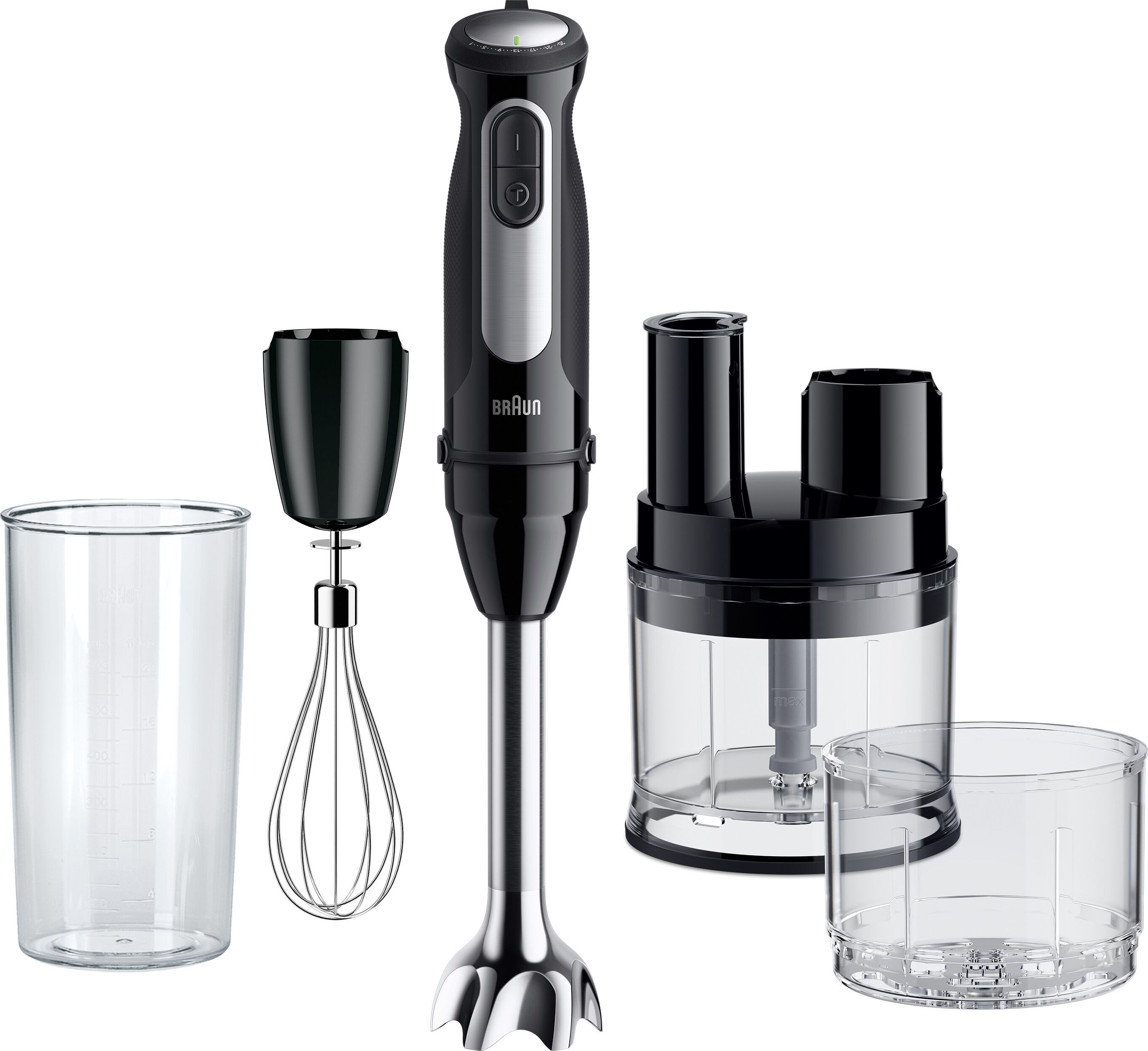 Braun MultiQuick 5 Pro Immersion Blender - 1000W - Black