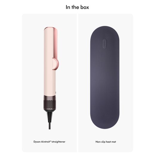 Dyson Airstrait™ 598961-01 Hair Straighteners - Ceramic Pink / Rose Gold - Annotation - Whats in the box shot
