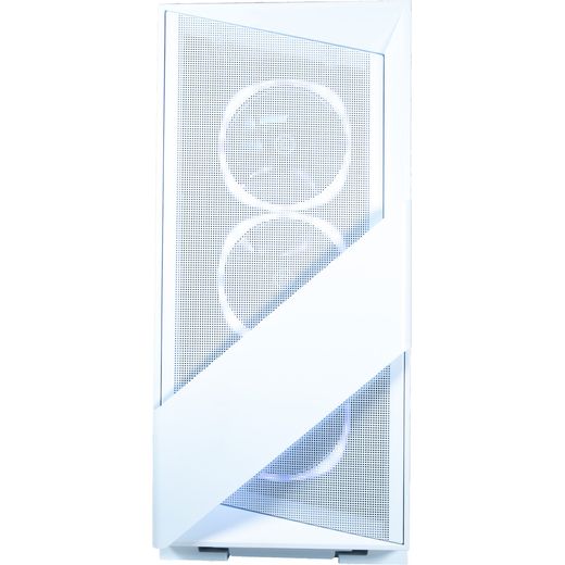 CyberPowerPC AO22235 - NVIDIA GeForce RTX 5060, Intel® Core™ i5, 1TB SSD - White - Front shot