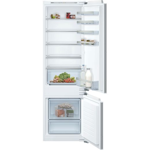 NEFF N50 KI5872FF0G Integrated 70/30 Fridge Freezer with Fixed Door Fixing Kit - White - F Rated