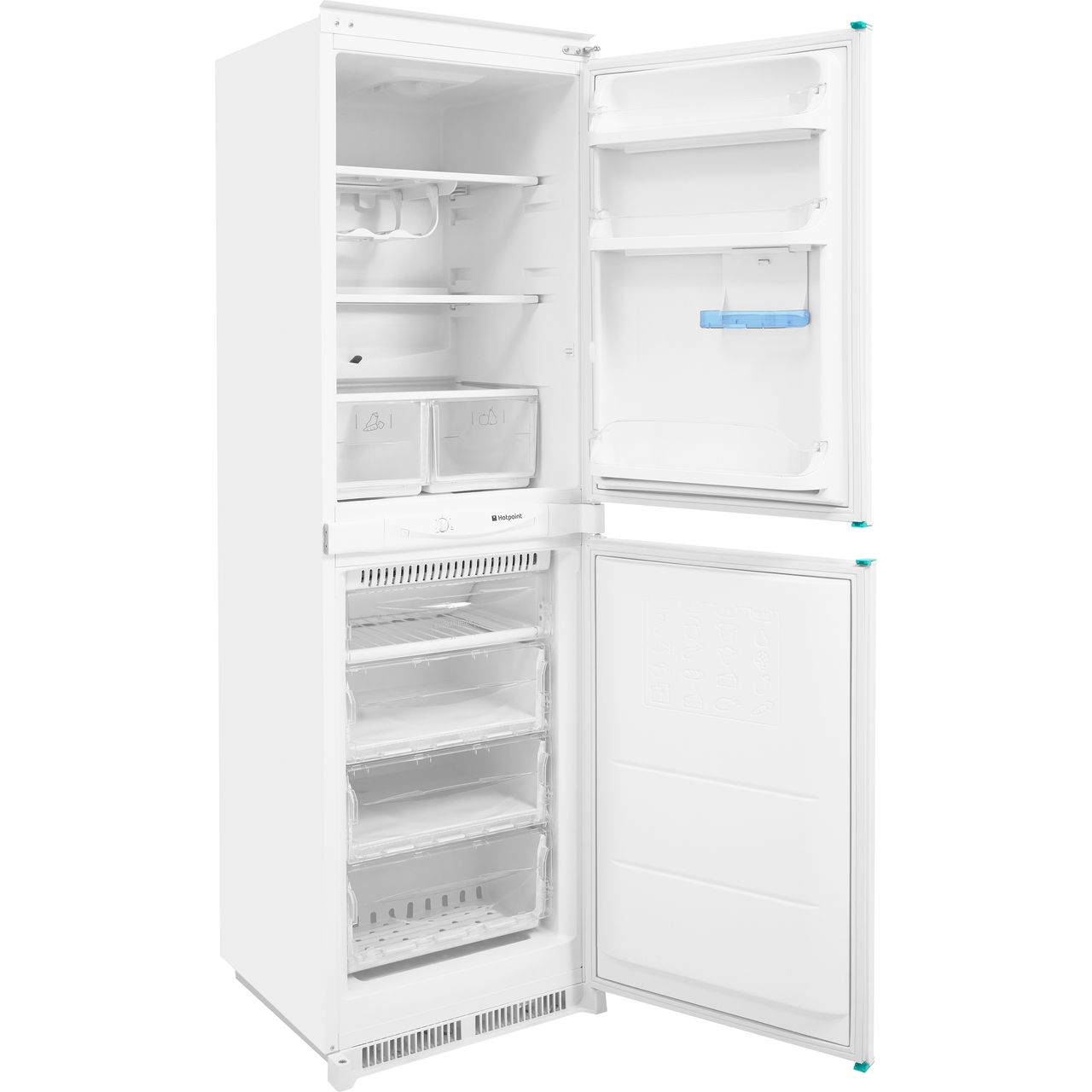 Hotpoint Aquarius HM325FF2.1 Integrated 50/50 Frost Free Fridge Freezer with Sliding Door Fixing Kit Review