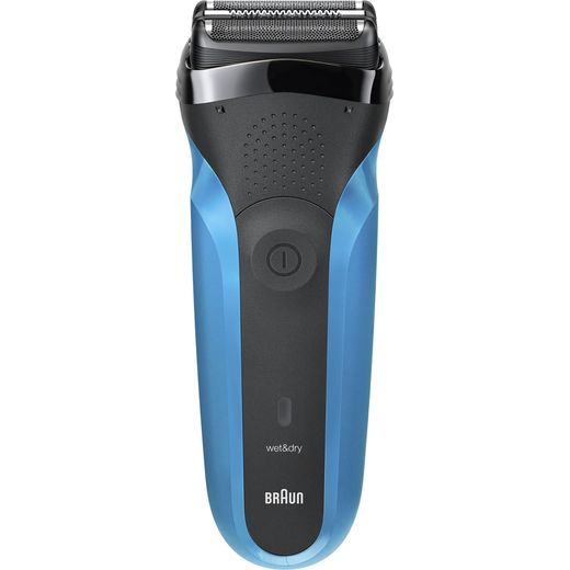 Braun Series 3 Mens Shaver Black / Blue