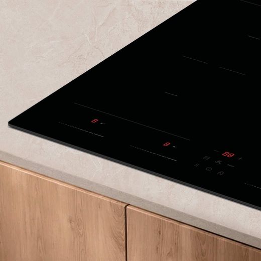 Haier Series 2 HAIDFS64MCAR 59cm Induction Hob - Black Glass - Control panel
