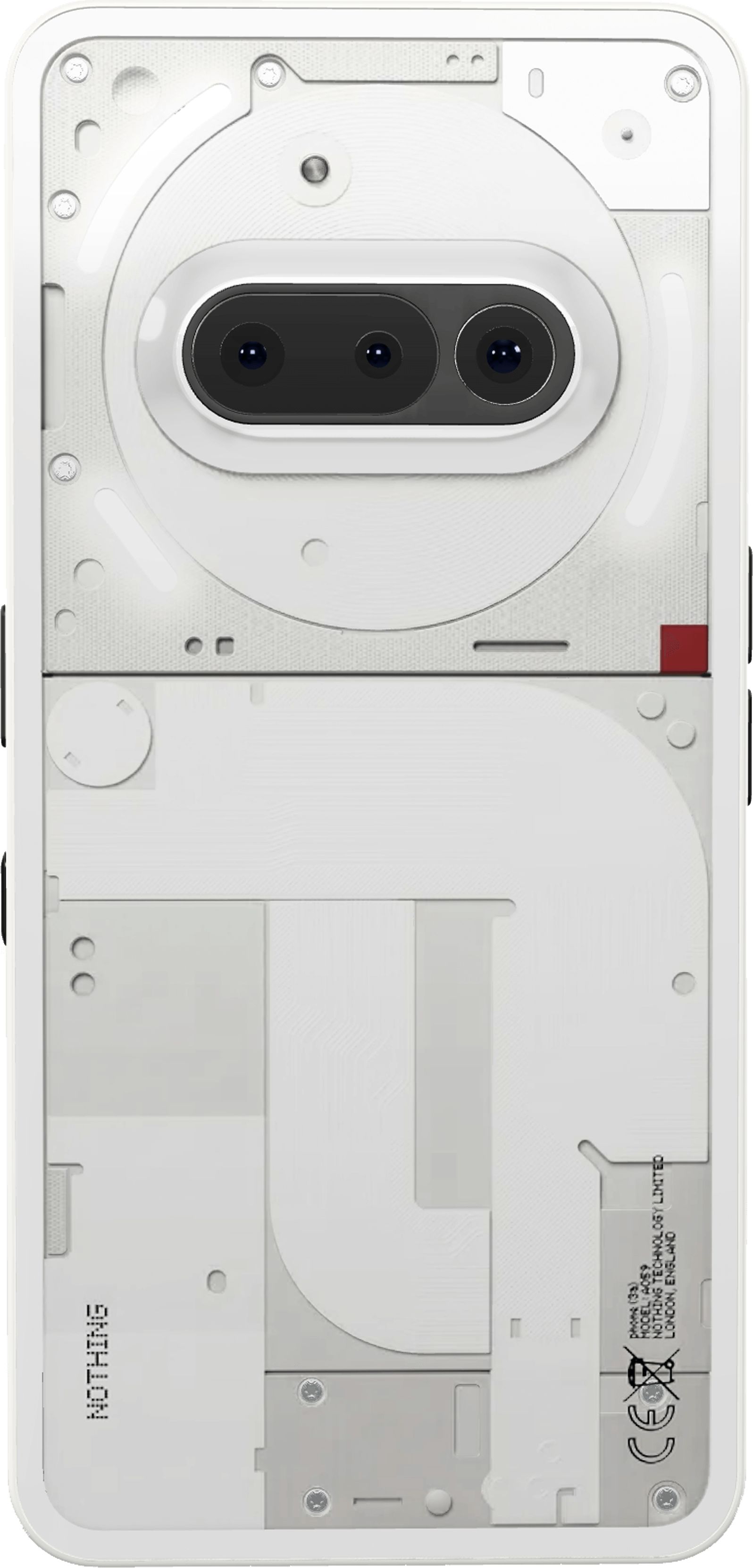 Nothing Phone (3a) 256GB Smartphone in White, White