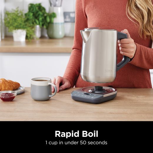 Ninja KT201UK Kettle - Stainless Steel - Annotation - Rapid boil