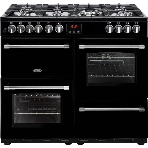 Belling Dual Fuel Range Cooker Farmhouse100DF