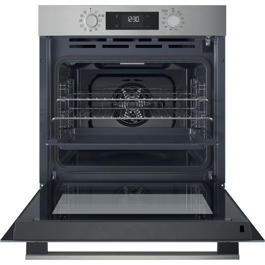 Hotpoint HO 278P X UK Electric Single Oven Black - Front shot 