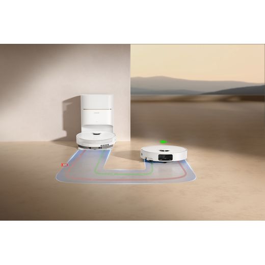 Dreame D20 Pro Plus Robotic Vacuum Cleaner - White - Annotation - Navigate home to charge