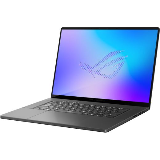 ASUS ROG Zephyrus G16 GU606AR-TB016W 16" Gaming Laptop - NVIDIA GeForce RTX 5070 Ti, Intel® Core™ Ultra 9, 2TB SSD - Grey - Left perspective