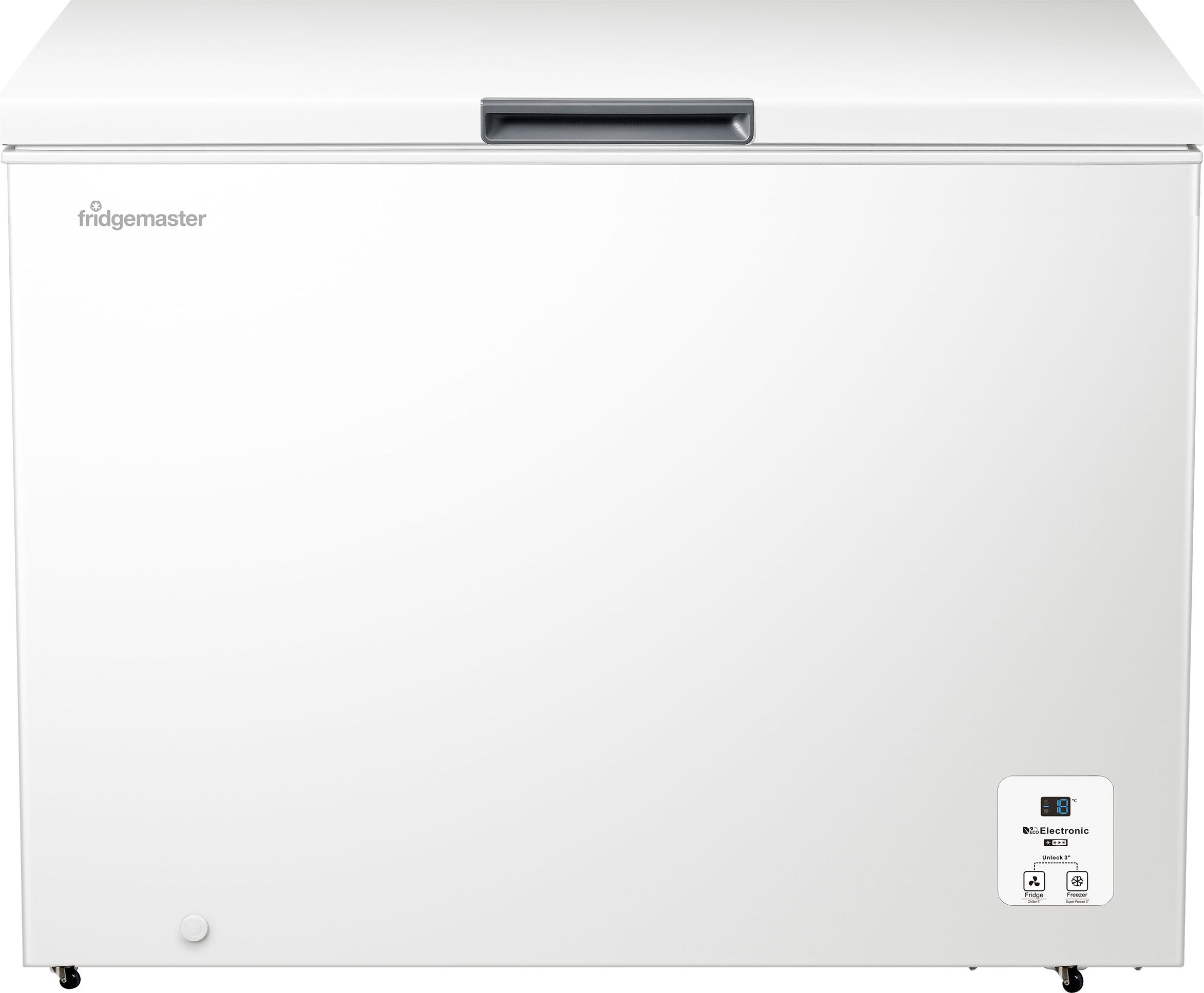 Image of Fridgemaster MCF297E Chest Freezer - White - E Rated, White