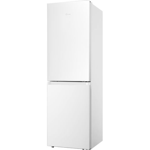 Midea 60/40 Frost Free Fridge Freezer - White - Left perspective