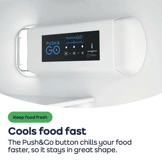 Indesit INK2 5322 W4UK 184cm High 70/30 No Frost Fridge Freezer - White - AO Annotation -  Push&Go
