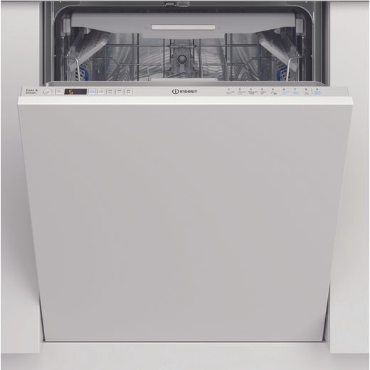DIO3T131FEUK Indesit Dishwasher Full Size White