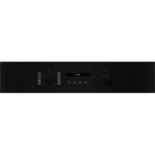 Miele H 2861 B Wifi Connected Built In Electric Single Oven - Black - Control panel shot 