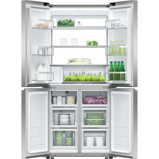 Fisher & Paykel RF500QNUX1 Fridge - Stainless Steel - Front with door open shot