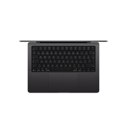 Apple MacBook Pro " WiFi - Space Black - keyboard view