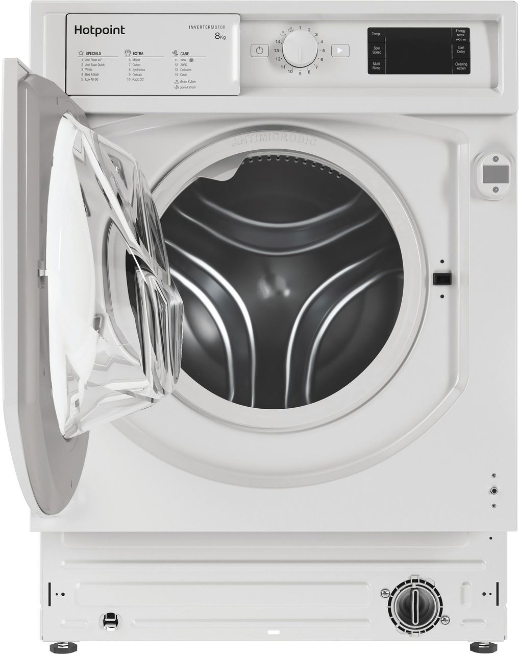 ao hotpoint integrated washing machine