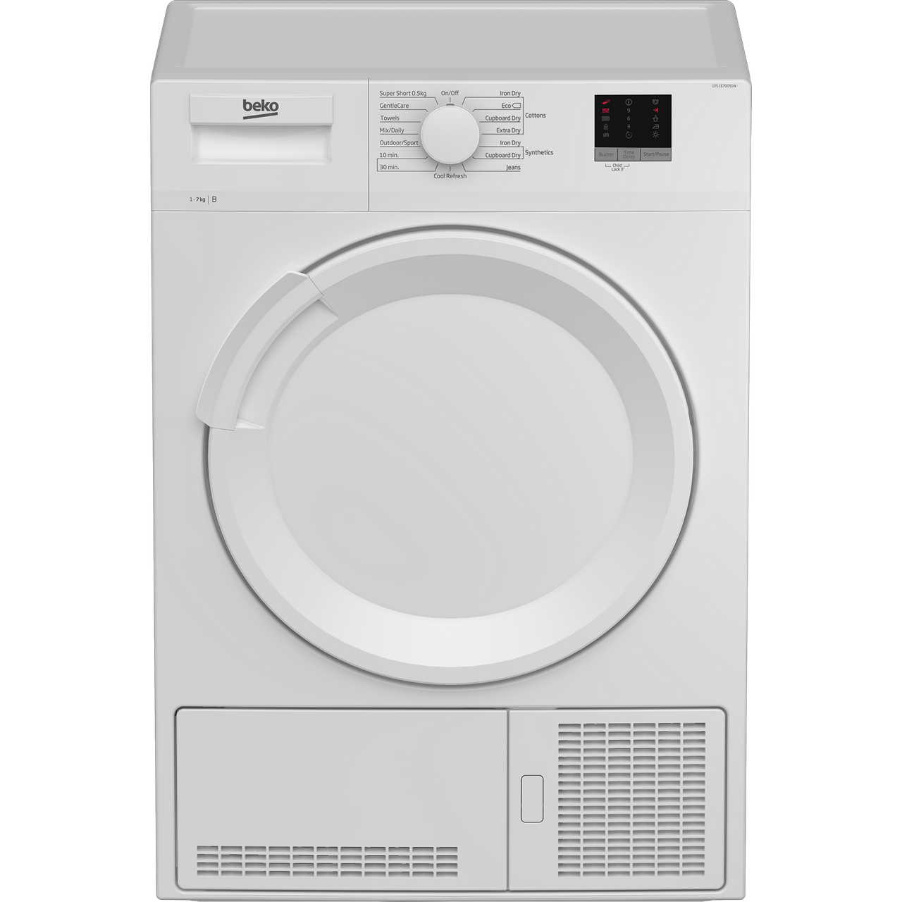 Beko DTLCE70051W 7Kg Condenser Tumble Dryer Review