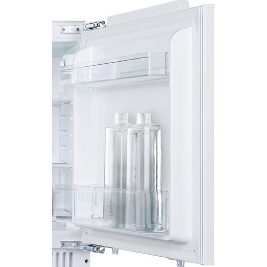 Candy CMLS68EWK Integrated Upright Fridge - White - Inside door shelf shot
