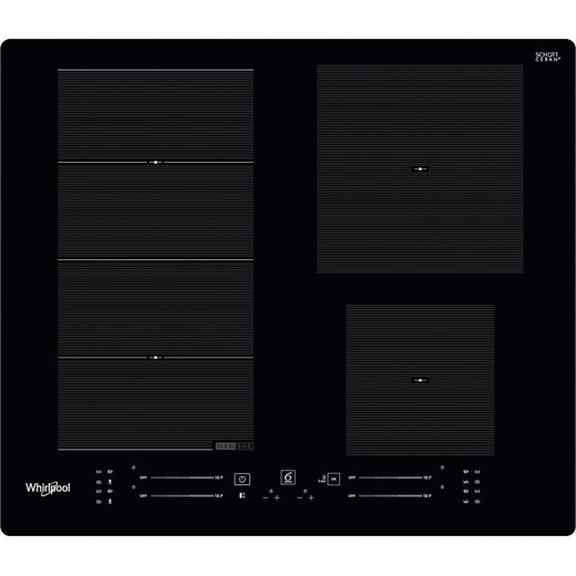 Whirlpool WFS0160NE 59cm Induction Hob - Black