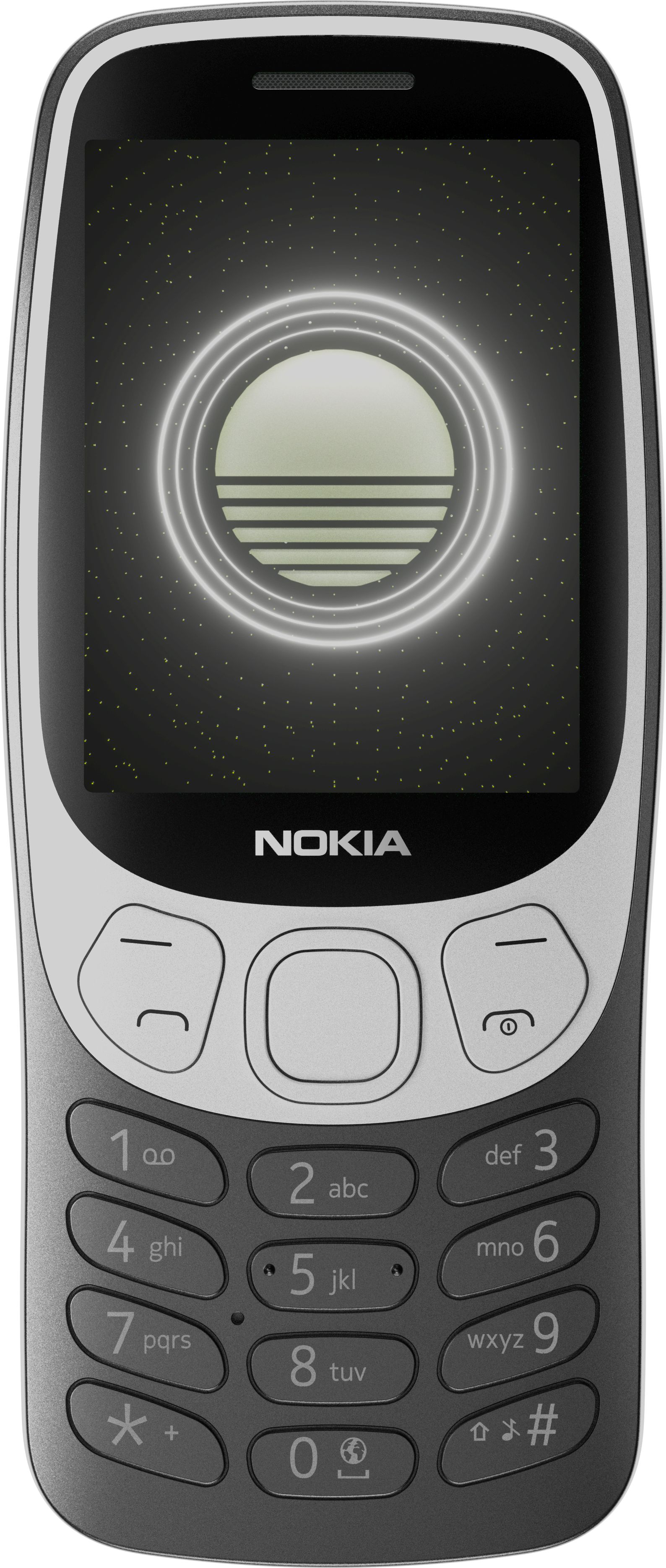 Nokia 3210 4G (2024) 128MB Mobile Phone in Grunge Black Black