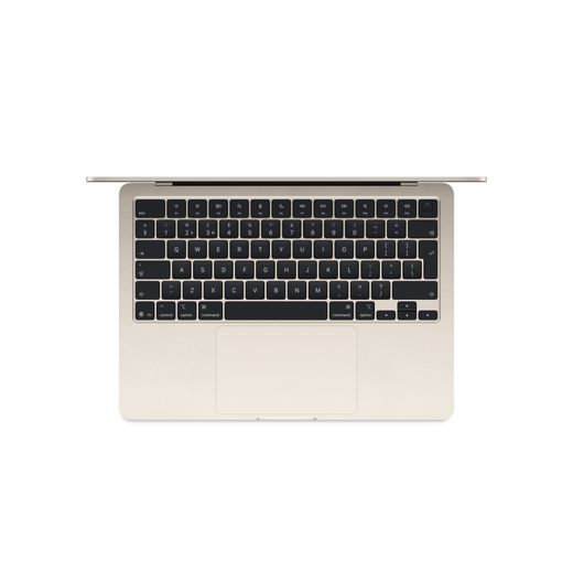 Apple MacBook Air, - Starlight - keyboard view