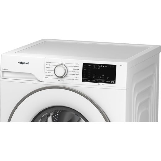 Hotpoint Anti-Stain H 101 ANTI STAIN UK Washing Machine with 1400 rpm - White - Control panel
