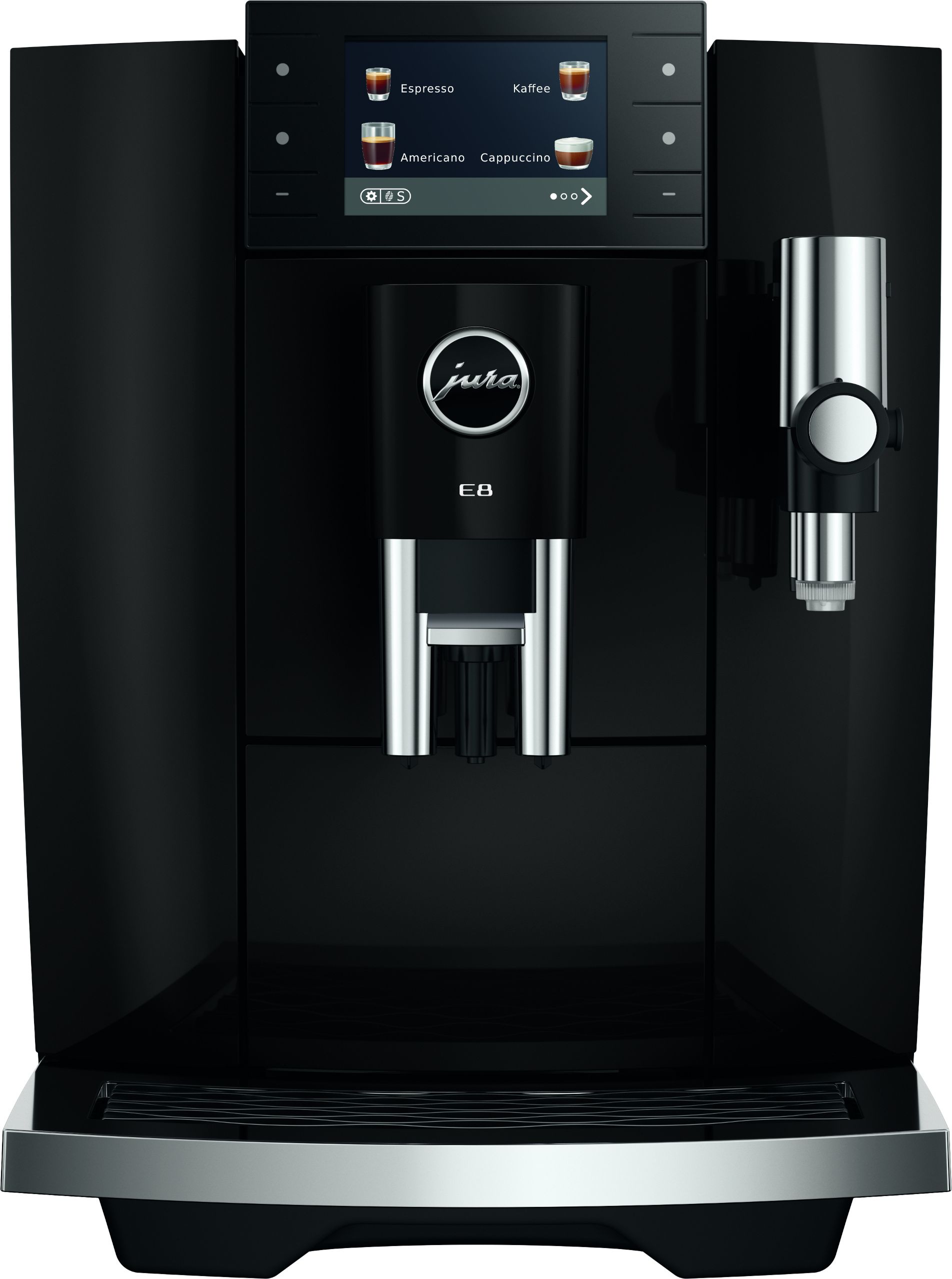 Jura E8 Espresso Machine - Bean to Cup - 15842 - Black