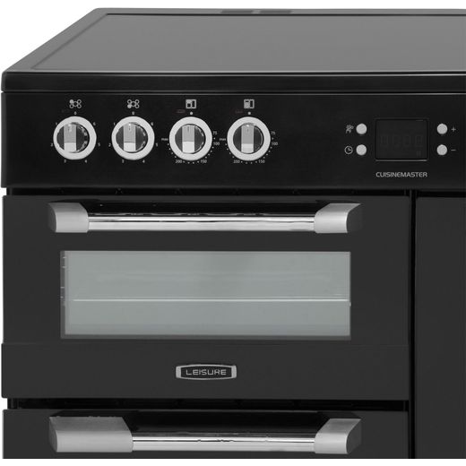 Leisure Cuisinemaster CS90C530K 90cm Electric Range Cooker with Ceramic Hob - Black