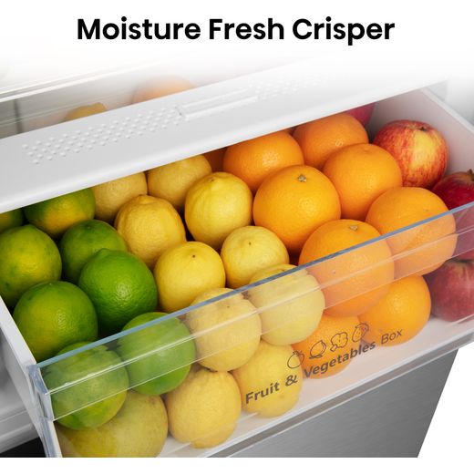 Hisense 70/30 Frost Free Fridge Freezer - White - Annotation - Fresh Crisper