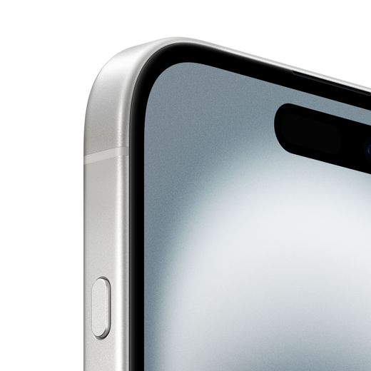 Apple in White - Close up
