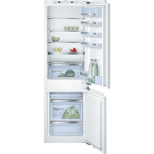 Bosch Serie 6 KIS86AFE0G Built In Fridge Freezer - White
