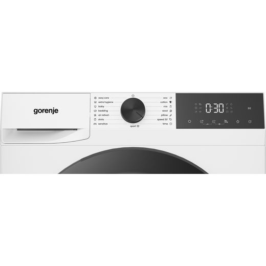Gorenje G200 Series DG2P8E/UK 8Kg Heat Pump Tumble Dryer - White - Control panel