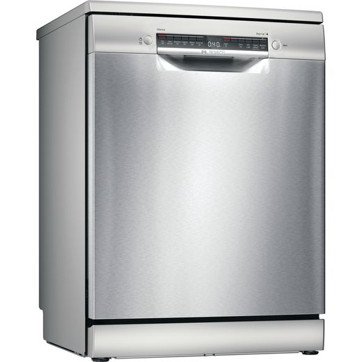 Bosch Serie 4 SGS4HCI40G Standard Dishwasher - Silver - D Rated