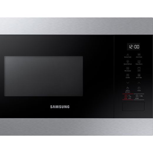 Samsung MG22M8274AT 38cm High, Built In Microwave - Stainless Steel - Control panel
