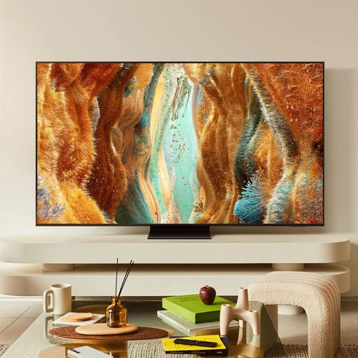 Samsung QN70F 55" 4K Ultra HD MiniLED Neo QLED Smart TV [2025] - TV in room