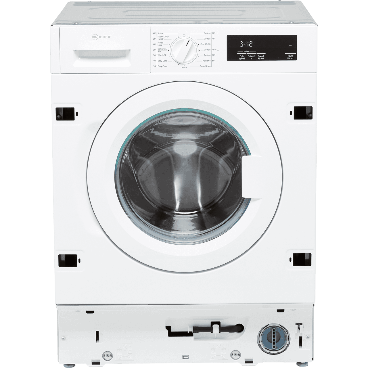 Silent integrated washing machine sales