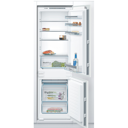 Bosch Serie 4 KIV86VSF0G Built In Fridge Freezer - White