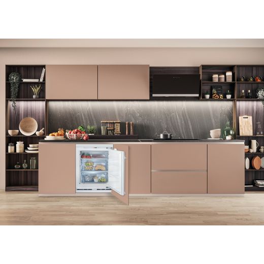 Hotpoint Integrated Under Counter Freezer  - Undercounter in kitchen shot