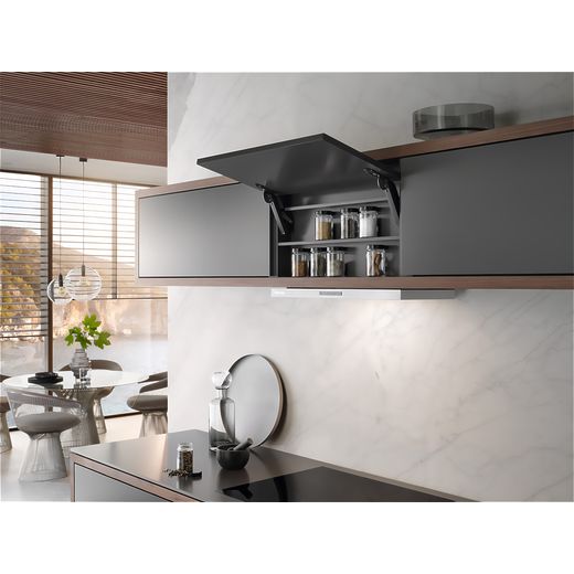Miele Semi built-in (pull out) cooker hood Cooker Hood - Stainless Steel - Cooker hood in cupboard not seen shot